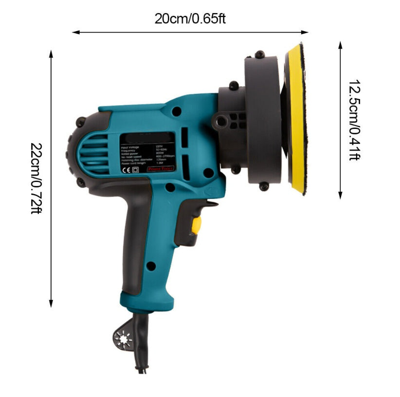 Professional Car Polishing Machine Polisher Polisher Grinding Machine 125mm Polish Set