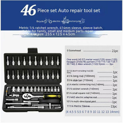 Hardware Tools Wrench Socket Components